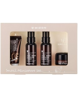 Mizon Snail Repair Комплект с мини продукти, 4 части