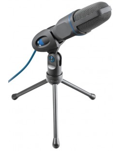 Микрофон Trust - Mico, PC, черен/син