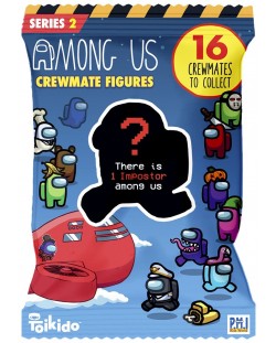 Мини фигура P.M.I. Games: Among us - Crewmate (Mini mystery bag) (Series 2), 1 бр., асортимент