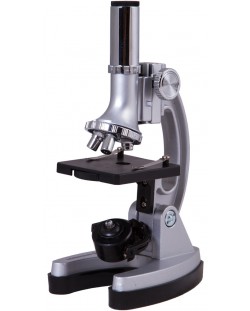 Микроскоп Bresser - Junior Biotar, 300-1200x, с кейс, сребрист