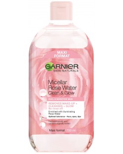 Garnier Skin Naturals Мицеларна розова вода, 700 ml