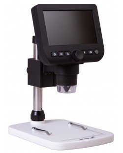 Микроскоп Levenhuk - DTX 350 LCD, дигитален, бял/черен