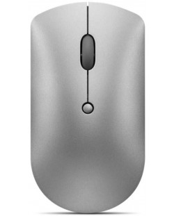 Мишка Lenovo - 600 Bluetooth Silent Mouse, оптична, безжична, сива