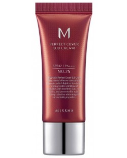 Missha BB крем за лице, №25 Warm beige, SPF42, 20 ml