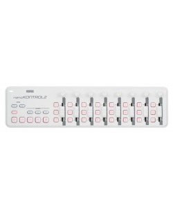 MIDI контролер Korg - nanoKONTROL2, бял