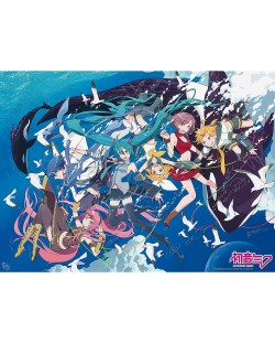 Мини плакат GB eye Animation: Hatsune Miku - Miku & Amis Ocean