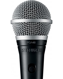 Микрофон Shure - PGA48-XLR, черен