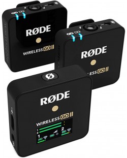 Микрофони Rode - Wireless GO II, безжични, черни