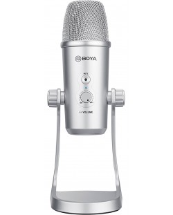 Микрофон Boya - BY-PM700SP, сребрист