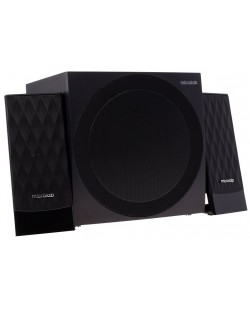 Аудио система Microlab - M-300, 2.1, черна