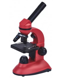 Микроскоп Discovery - Nano Terra, с книга, червен