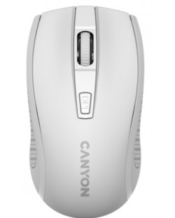 Мишка Canyon - MW-7, оптична, безжична, бяла