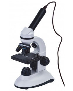 Микроскоп Discovery - Nano Polar, дигитален, с книга, черен