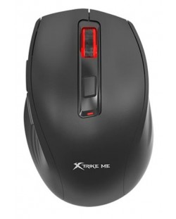 Мишка Xtrike ME - GW-223 BK, оптична, безжична, черна