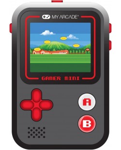 Мини конзола My Arcade -  Gamer Mini Classic 160in1, черна/червена