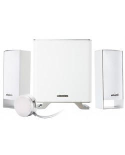 Аудио система Microlab - M-600BT, 2.1, бяла