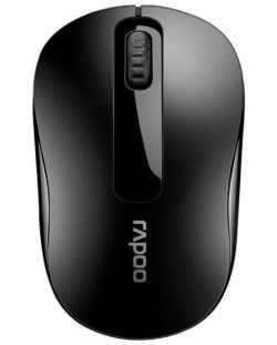 Мишка RAPOO - M10 Plus, оптична, безжична, черна