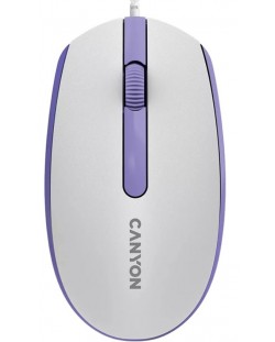 Мишка Canyon - CNE-CMS10WL, оптична, White lavender
