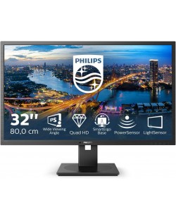 Монитор Philips - 325B1L, 31.5'', QHD, IPS, Anti-Glare, USB-Hub