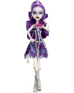 Кукла Mattel Monster High Haunted: Спектра Вондъргайст с лилава рокля