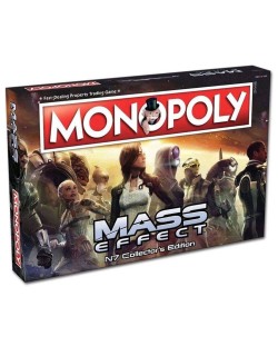 Настолна игра Hasbro Monopoly Mass Effect - N7 Collector’s Edition
