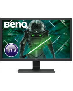 Монитор BenQ - GL2780E, 27", FHD, TN LED, Anti-Glare, черен