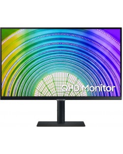 Монитор Samsung - 27A600, 27'', QHD, IPS, Anti-Glare, USB Hub, черен