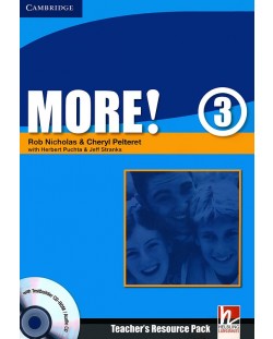 MORE! 3: Английски език - ниво А2 и В1 (материали за учителя + CD-ROM)