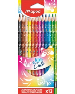 Моливи Maped Mini Cute - 12 цвята