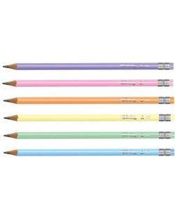 Молив Colorino Pastel - HB, асортимент