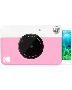 Моментален фотоапарат Kodak - Printomatic Camera, 5MPx, розов