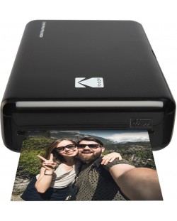 Мобилен принтер Kodak Mini 2 - Dye Sub, черен