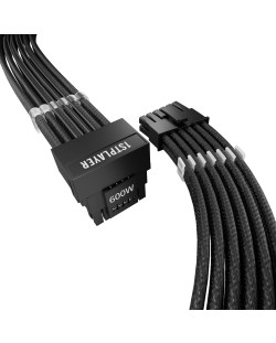 Модулен кабел 1stPlayer - FM2-B-BK, 0.7 m, черен