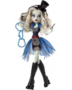 Кукла Mattel Monster High Freak Du Chic: Франки Щайн със синя рокля