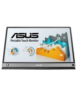 Монитор ASUS - ZenScreen Touch MB16AMT, 15.6'', FHD, IPS, батерия