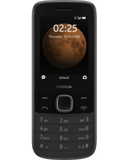 Мобилен телефон Nokia - 225 DS TA-1316, 2.4", 128MB, черен