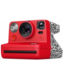 Моментален фотоапарат Polaroid - Now, Keith Haring, червен