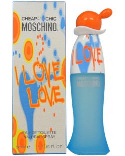 Moschino Cheap and Chic Тоалетна вода I Love Love, 50 ml