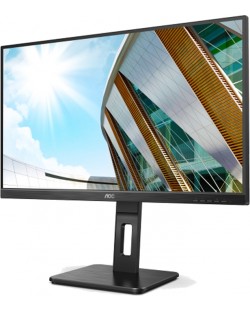 Монитор AOC - 27P2Q, 27'', FHD, IPS, Anti-Glare, USB hub, черен