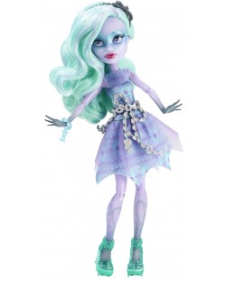 Кукла Mattel Monster High Haunted: Туайла с лилава рокля