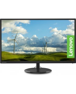 Монитор Lenovo - D32q-20, 31.5”, QHD, IPS, FreeSync, черен