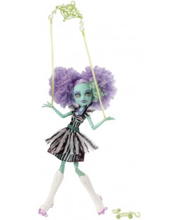 Кукла Mattel Monster High Freak Du Chic: Хъни Суомп с лилава коса