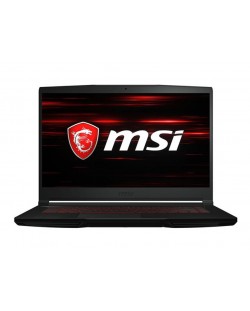 Геймърски лаптоп MSI GF63 Thin 9RCX, черен