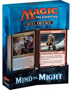 Magic The Gathering TCG - Mind vs Might - Duel Decks