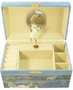 Музикална кутия Trousselier - Бели коне