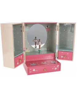 Музикална кутия за бижута Floss & Rock - Балерина, луксозна