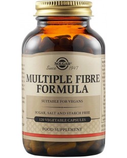 Multiple Fibre Formula, 120 растителни капсули, Solgar