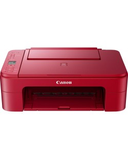 Мултифункционално устройство Canon - PIXMA TS3352, червено