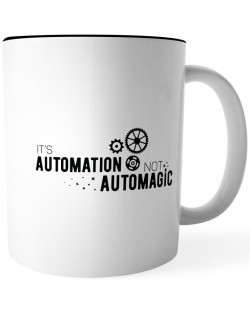 Чаша Programmer Humor: Programming - It's Automation Not Automagic