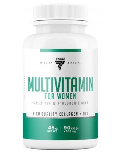 Multivitamin for Women, 90 капсули, Trec Nutrition